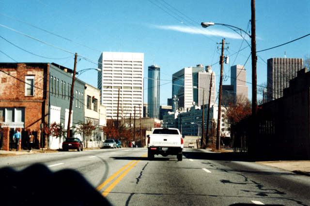 Driving around Atlanta